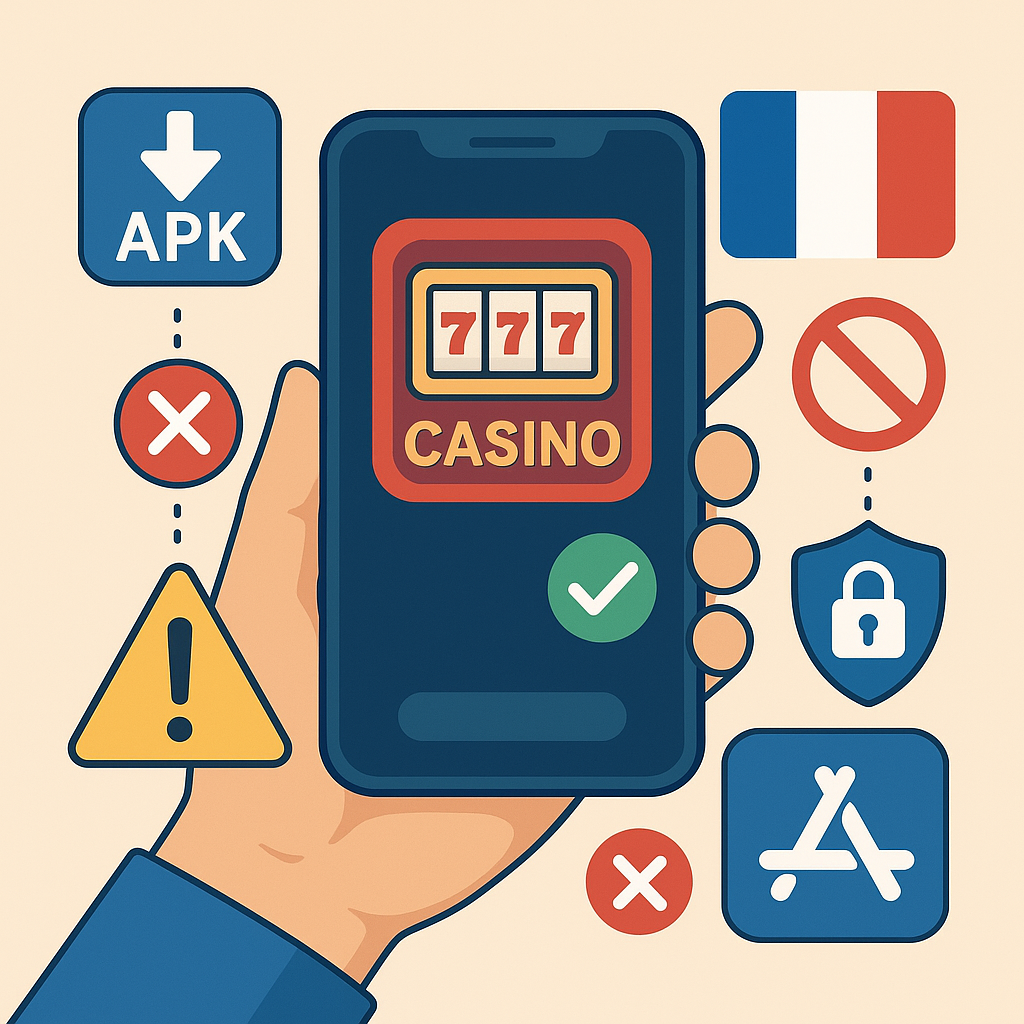 Comment installer en sécurité une application de casino: APK, stores officiels, mises à jour et risques juridiques en France